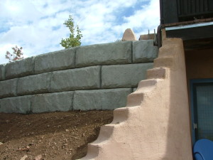 Richardson's Excacating Retaining Wall For Soil Erosion Control